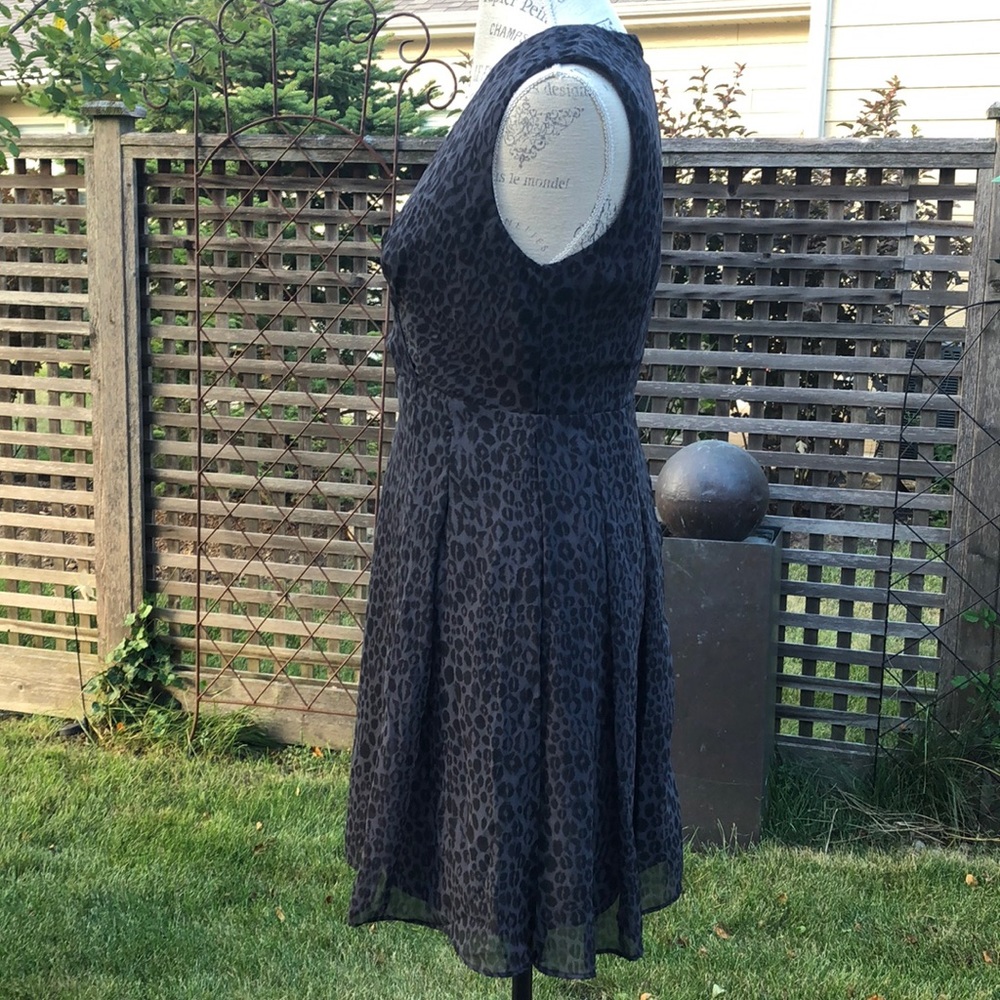 Kirna Zabete leopard print dress EUC - Picture 4 of 6